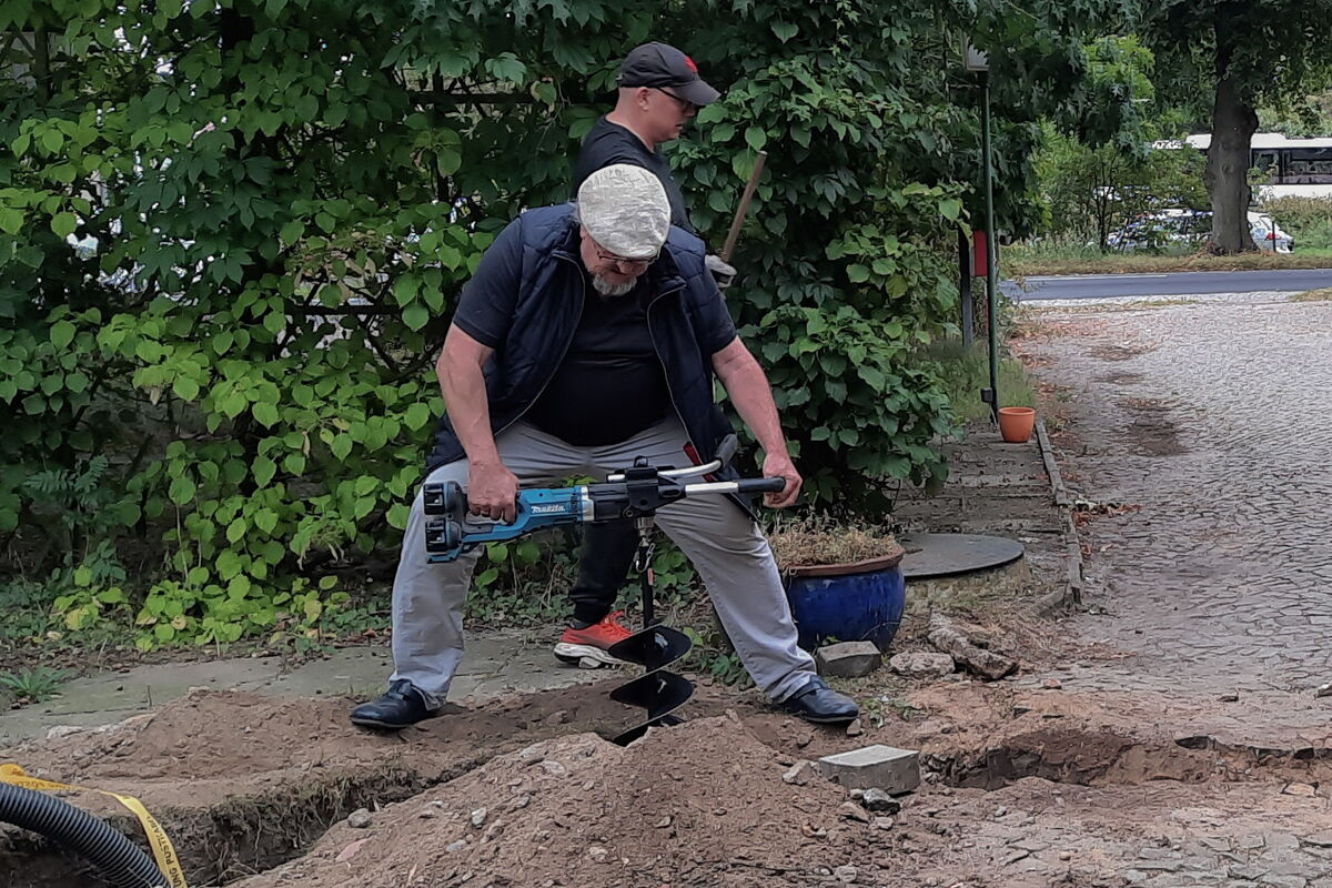 Der Stellv. Vereinsvorsitzende in Action