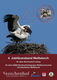 Buchcover mit Foto von zwei Störchen im Nest, darauf eine große 40 und Titel 4. Jubiläumsband Weißstorch