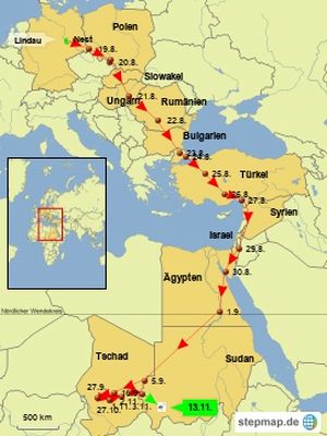 Rolando am 13.11.2017 im Sudan